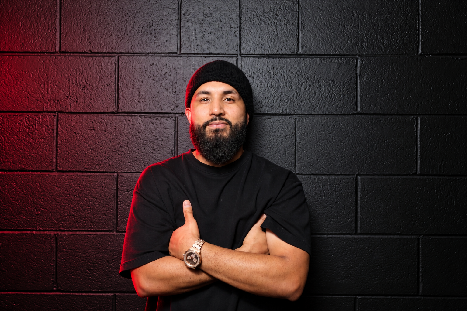 Portrait of Jhoel at God Level Barbershop