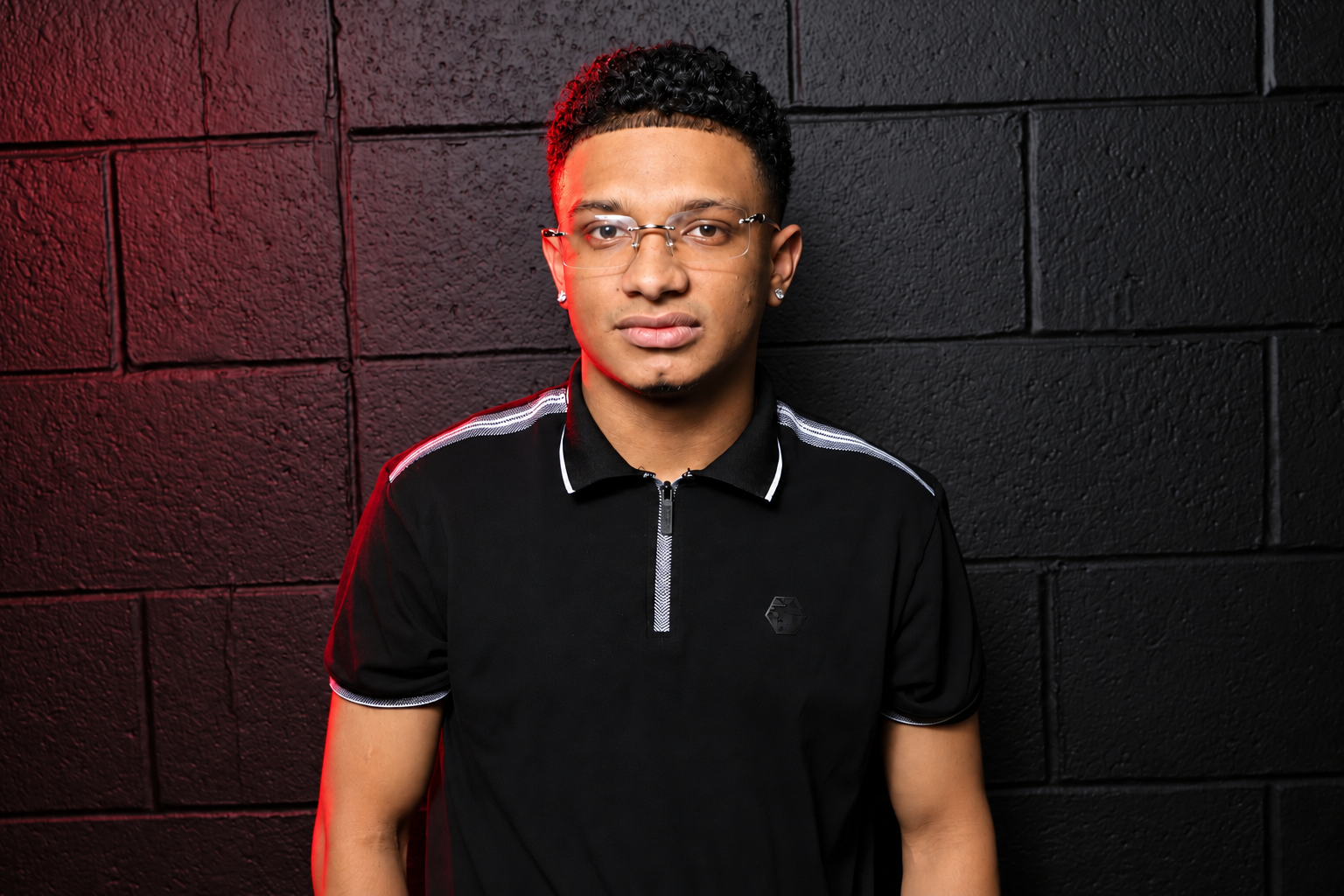 Portrait of Frank at God Level Barbershop